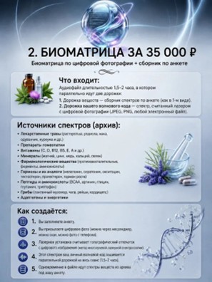 Индивидуальная программа 2 Матрица-здоровья